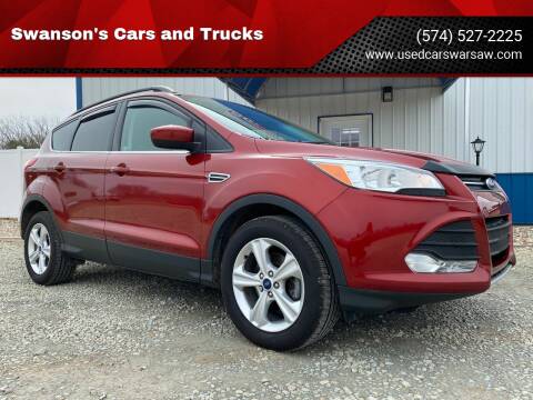 2015 Ford Escape for sale at Swanson's Cars and Trucks in Warsaw IN