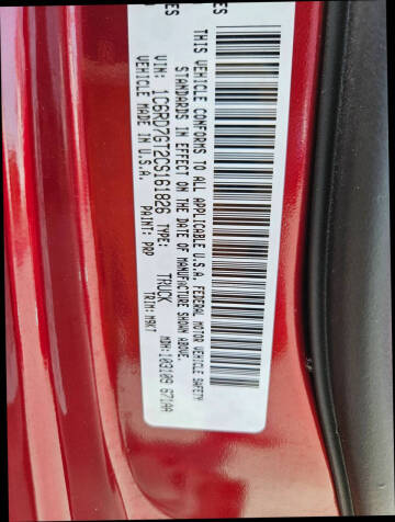2012 RAM 1500