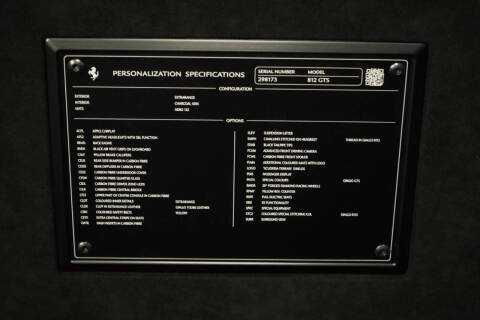 2023 Ferrari 812 GTS