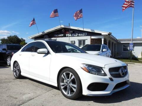 2016 Mercedes-Benz C-Class for sale at One Vision Auto in Hollywood FL