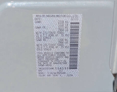 2021 Nissan Murano Platinum