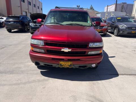 2003 Chevrolet Tahoe for sale at CRESCENT AUTO SALES in Denver CO