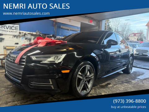 2017 Audi A4 for sale at NEMRI AUTO SALES in Dover NJ