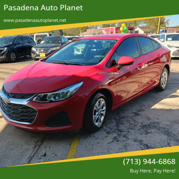 2019 Chevrolet Cruze for sale at Pasadena Auto Planet in Houston TX