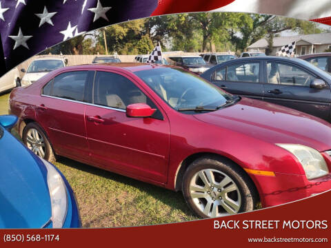 2008 Ford Fusion for sale at Back Street Motors in Wewahitchka FL