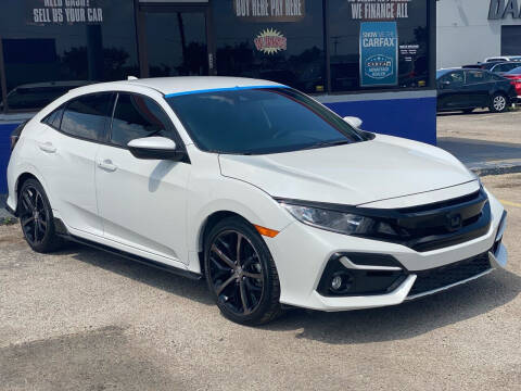 2021 Honda Civic for sale at Cow Boys Auto Sales LLC in Garland TX