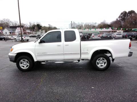 2001 Toyota Tundra for sale at A-1 Auto Sales in Anderson SC