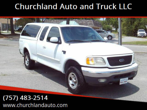 2000 Ford F-150 for sale at Churchland Auto and Truck LLC in Portsmouth VA