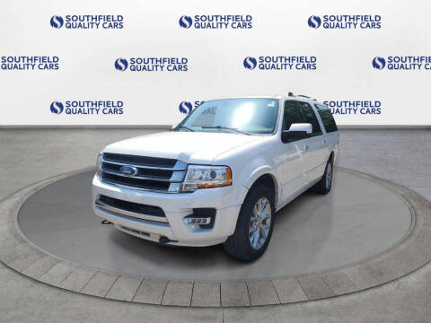2017 Ford Expedition EL for sale at SOUTHFIELD QUALITY CARS in Detroit MI