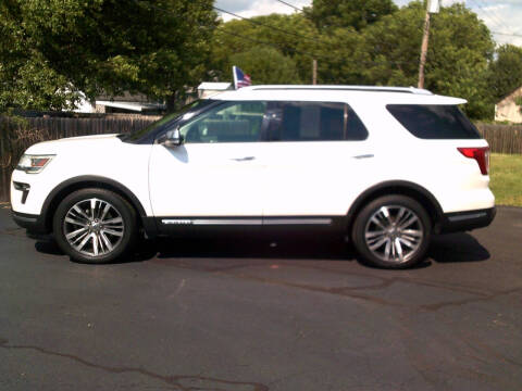 2018 Ford Explorer Platinum