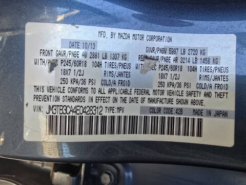 2014 Mazda CX-9 Touring