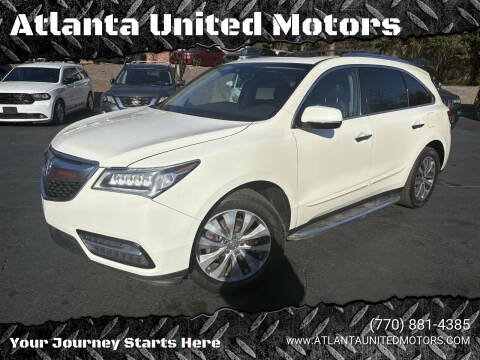 2016 Acura MDX SH-AWD w/Tech