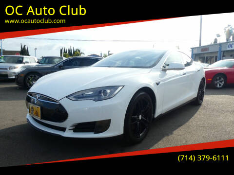 2013 Tesla Model S for sale at OC Auto Club in Midway City CA