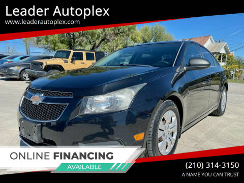 2012 Chevrolet Cruze for sale at Leader Autoplex in San Antonio TX