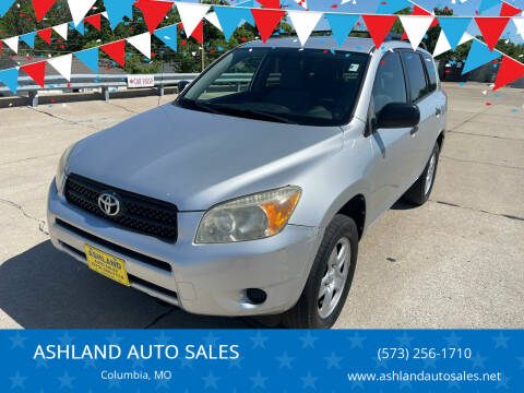 2006 Toyota RAV4 for sale at ASHLAND AUTO SALES in Columbia MO