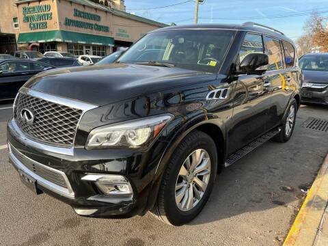2017 Infiniti QX80 for sale at US Auto Network in Staten Island NY