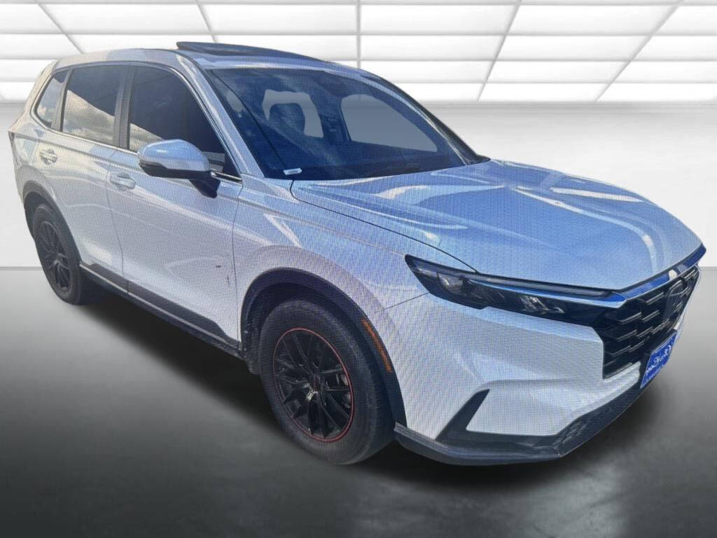 White 2023 Honda CR-V EX-L 1