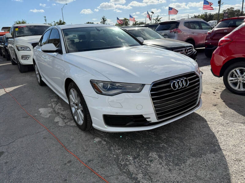 2016 Audi A6 for sale at America Auto Wholesale Inc in Miami FL