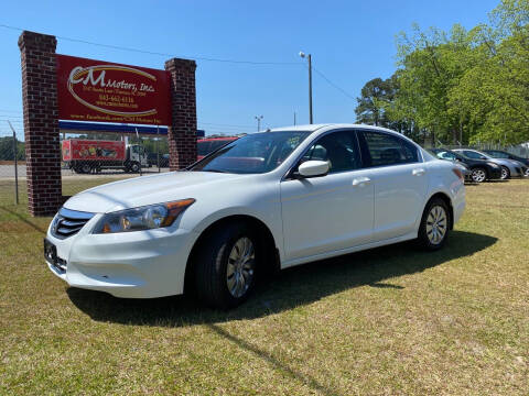 2012 Honda Accord for sale at C M Motors Inc in Florence SC