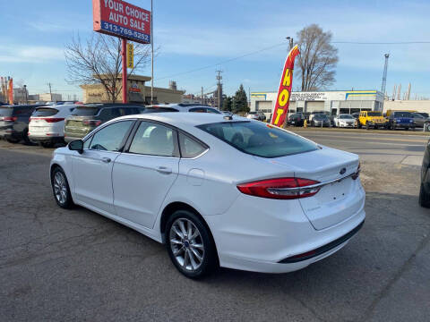 2017 Ford Fusion SE