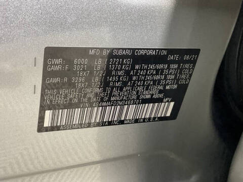 2021 Subaru Ascent Premium 7-Passenger