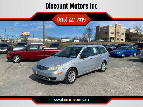 2005 Ford Focus for sale at Discount Motors Inc in Nashville TN