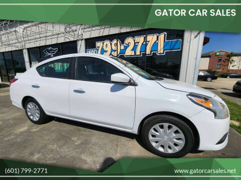 2017 Nissan Versa for sale at Gator Car Sales in Picayune MS