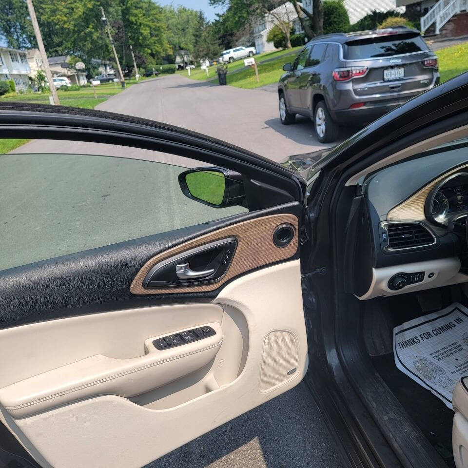 2015 Chrysler 200 for sale at Lucky One Auto Sales in Lafayette, NY