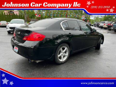 2008 Infiniti G35 for sale at Johnson Car Company llc in Crown Point IN