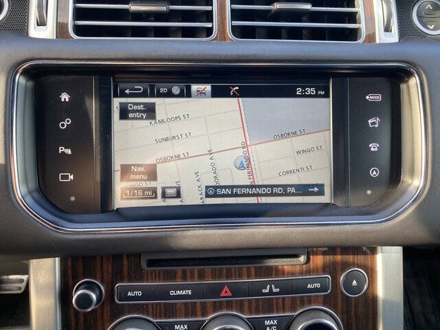 2016 Land Rover Range Rover Supercharged