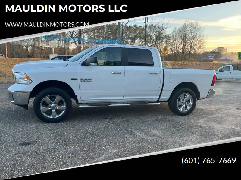2017 RAM 1500 for sale at MAULDIN MOTORS LLC in Sumrall MS