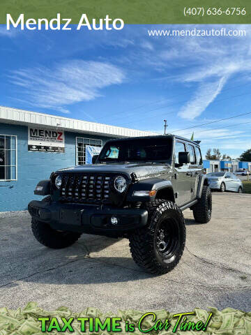 2020 Jeep Wrangler Unlimited for sale at Mendz Auto in Orlando FL