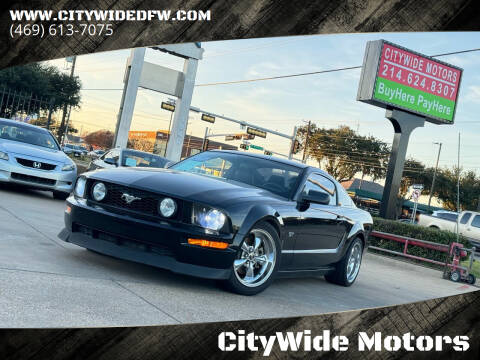 2005 Ford Mustang for sale at CityWide Motors in Garland TX