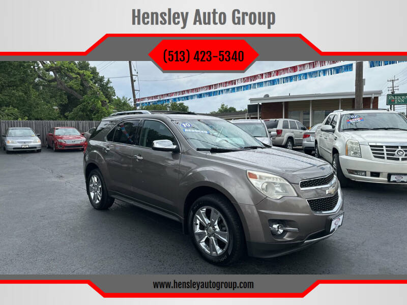 2010 Chevrolet Equinox for sale at Hensley Auto Group in Middletown OH