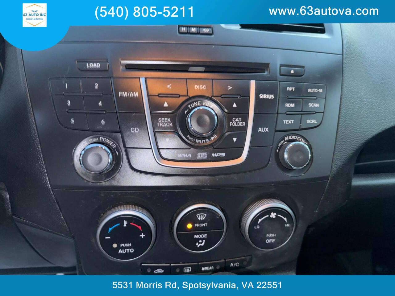 2012 Mazda Mazda5 for sale at 63 Auto Inc in Spotsylvania, VA