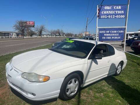 2003 Chevrolet Monte Carlo for sale at OKC CAR CONNECTION in Oklahoma City OK