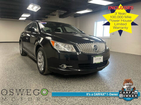 2011 Buick LaCrosse for sale at Oswego Motors in Oswego IL
