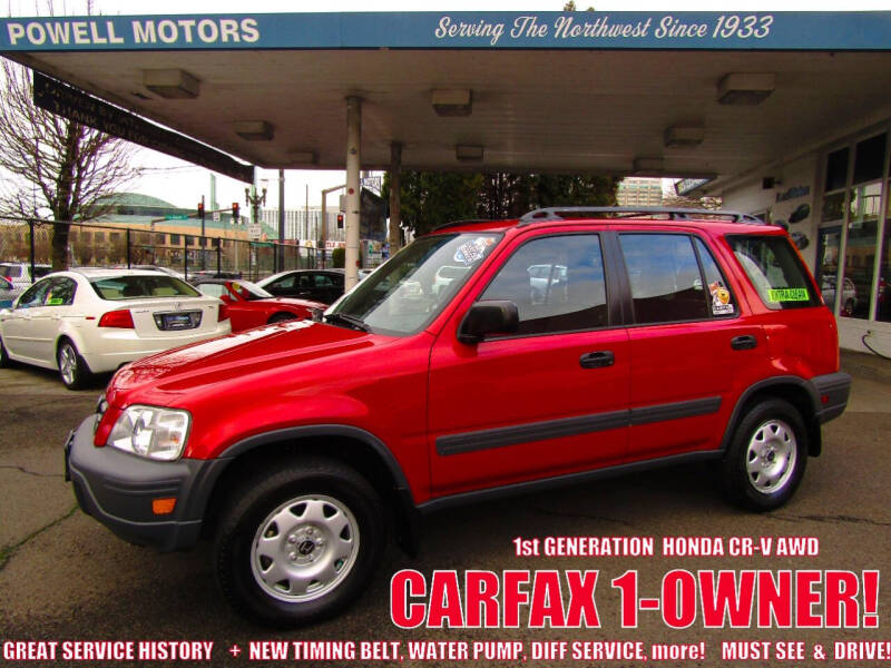 1999 Honda CR-V for sale at Powell Motors Inc in Portland OR