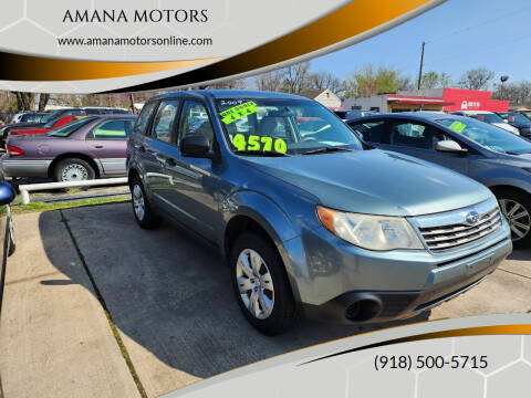 2009 Subaru Forester for sale at AMANA MOTORS in Tulsa OK