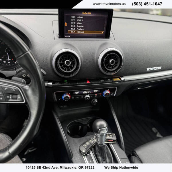 2018 Audi A3 Sportback e-tron