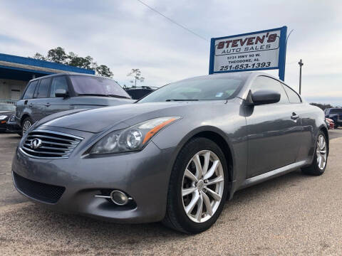 2013 Infiniti G37 Coupe for sale at Stevens Auto Sales in Theodore AL