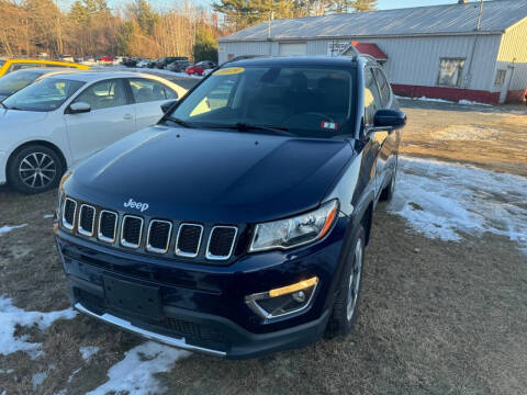 2019 Jeep Compass for sale at General Auto Sales Inc in Claremont NH