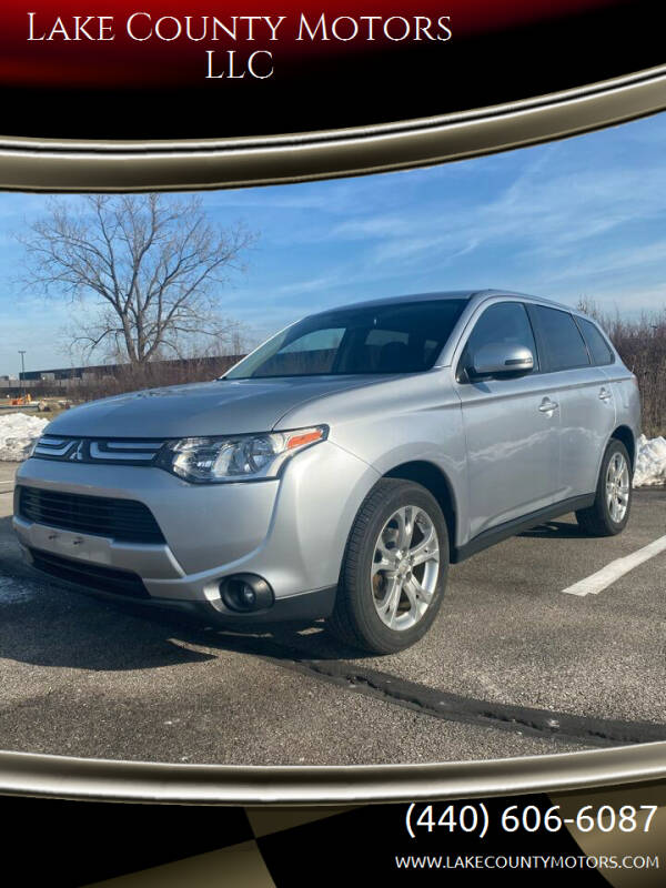 2014 Mitsubishi Outlander for sale at Lake County Motors LLC in Mentor OH