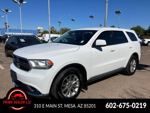 2018 Dodge Durango for sale at PRIME DEALER, LLC. in Mesa AZ