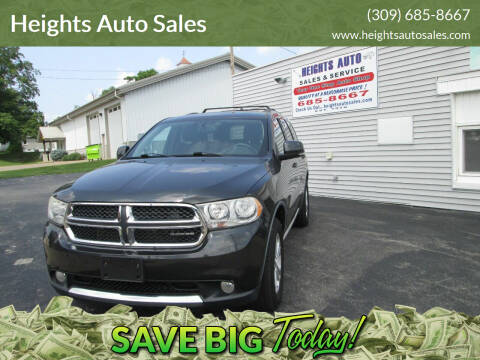 2011 Dodge Durango for sale at Heights Auto Sales in Peoria Heights IL