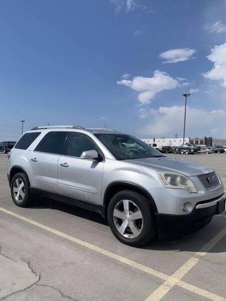 2011 GMC Acadia for sale at BELOW BOOK AUTO SALES in Idaho Falls ID