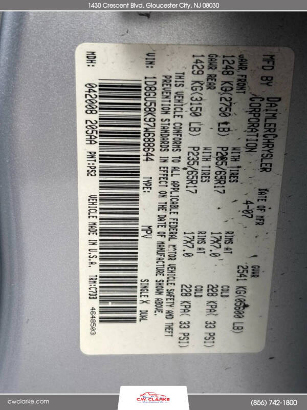 2007 Dodge Nitro SLT