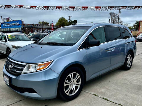 2012 Honda Odyssey for sale at Fat City Auto Sales in Stockton CA