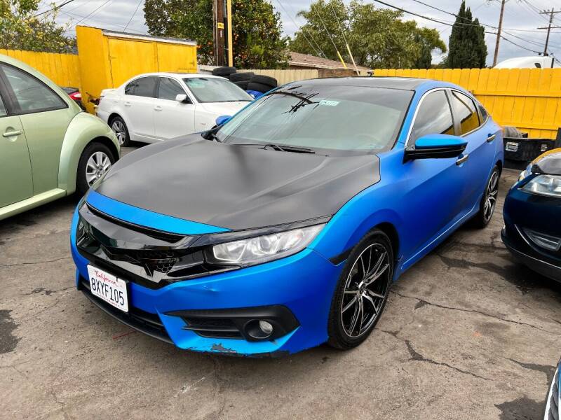 2017 Honda Civic for sale at Crown Auto Inc in South Gate CA
