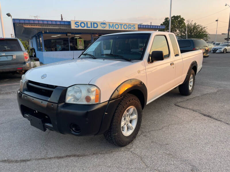 2001 Nissan Frontier for sale at Solid Motors LLC in Garland TX